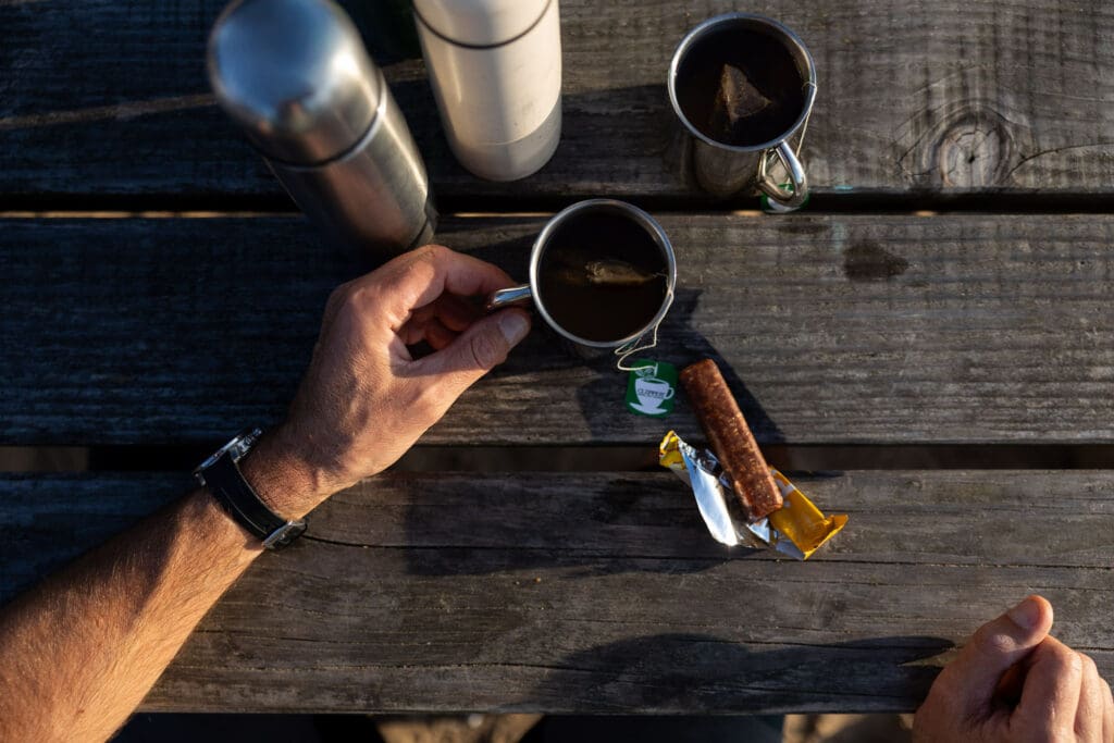 Geert Kamps deelt: werken vanuit mijn 5 kernwaarden tijdens een kop thee in de natuur